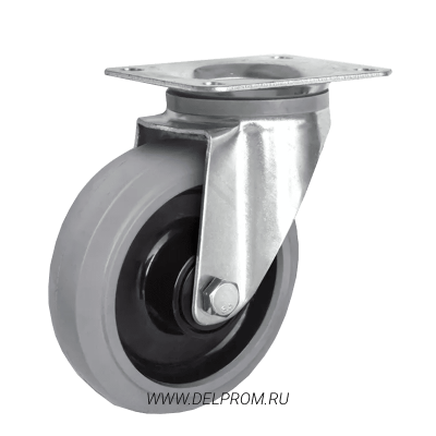 SPP58WC200R4E2D34 поворотное колесо серая резина