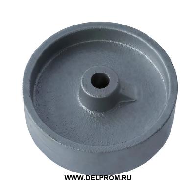 HTd 100 - Термостойкое чугунное колесо без крепления, 100 мм, 140 кг, до 300 °С