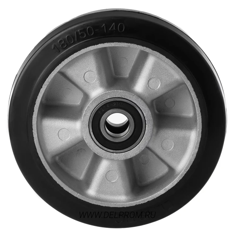 D70+1 Колесо для гидравлических тележек 180х50 мм (рез.)