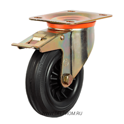 EZ 01 MKR 160 F большегрузное поворотное колесо