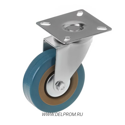 SCg 93L - Аппаратное колесо 75 мм (площ., повор., подш. скольж.)