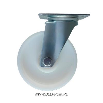 SCpn 55w - Большегрузное нейлоновое колесо 125 мм (площ., повор., роликоподш)